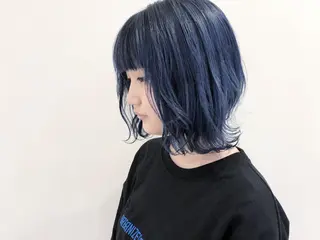 ミディアム シールエクステ×美髪 改善/ヨシモトカンジのヘアスタイル