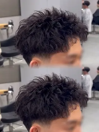 パーマ メンズ 圧倒的な仕上がり /メンズ特化はるひのヘアスタイル