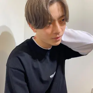 ショート カラー メンズ MOE /Zina横浜2ndのヘアスタイル