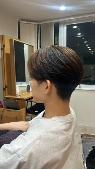ショート メンズ カンノ シュンのヘアスタイル