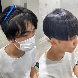 パーマ メンズ 💠メンズ縮毛矯正 /パーマ💠林慶太のヘアスタイル