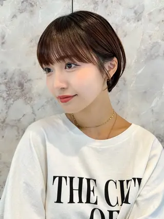 ショート カラー パーマ ヘアアレンジ メンズ 新宿/髪質改善/ボブ 韓国レイヤー大重聖斗のヘアスタイル