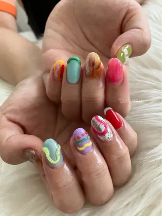 ネイル purr nailのネイルデザイン