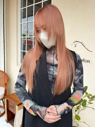 ロング 穐田 司樹のヘアスタイル