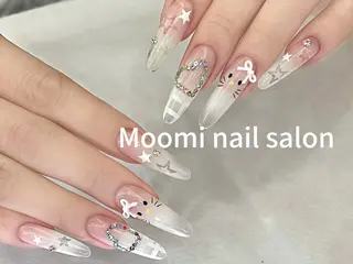 ネイル 長さだし専門店 Moominのネイルデザイン