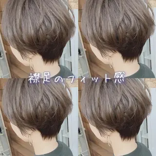 ショート カラー 大人女性ショート専門 tomodaのヘアスタイル