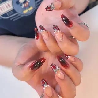 セミロング 🦋Nail Amo🦋のネイルデザイン
