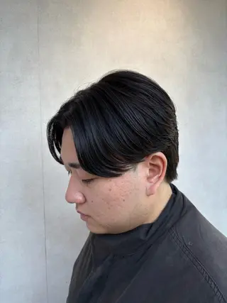 ミディアム パーマ メンズ 💠メンズ縮毛矯正 /パーマ💠林慶太のヘアスタイル