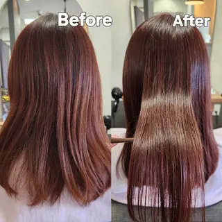 セミロング ✂ AYAのヘアスタイル