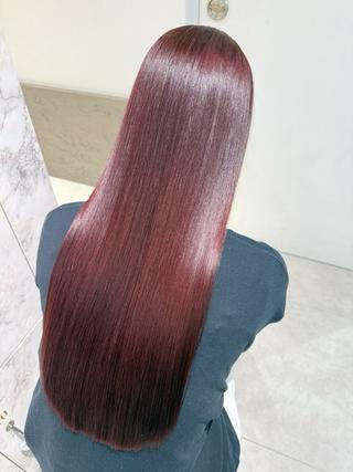 ロング カラー レイヤーカット kakeruのヘアスタイル
