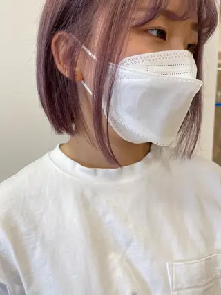 ショート カラー 髪質改善・縮毛矯正 年間1500名担当♪のヘアスタイル
