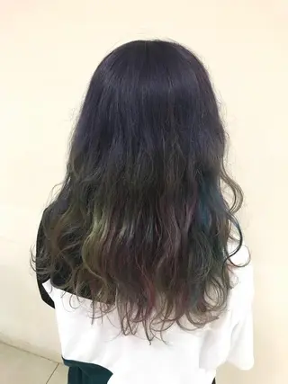 セミロング カラー ヘアアレンジ enurk店 🍋 M I K U *のその他イメージ