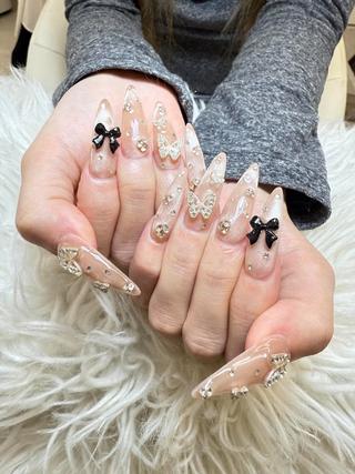 ネイル ANH ゴテゴテ ネイルスタジオのネイルデザイン