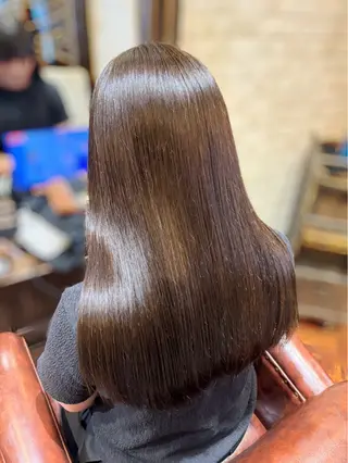 ロング しみず りぶのヘアスタイル