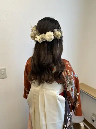 ヘアアレンジ ヘアセット天神駅直結 jrメンバーJUNのヘアスタイル