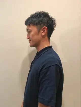 ショート パーマ メンズ 中村 梨沙のマツエク・マツパデザイン