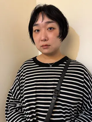 ショート 水野谷愛/レイヤー /ボブ/ブリーチのヘアスタイル
