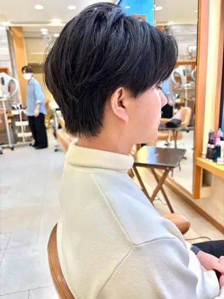 ショート メンズ メンズショート/ メンズパーマ藤森のヘアスタイル