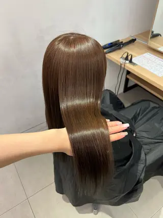 ロング カラー うるぷるカラー 🤍 Naanoのヘアスタイル