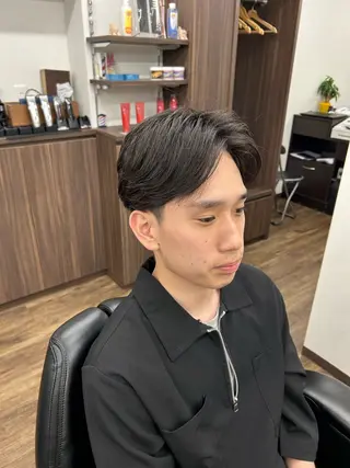 パーマ メンズ 馬上 拓海のヘアスタイル
