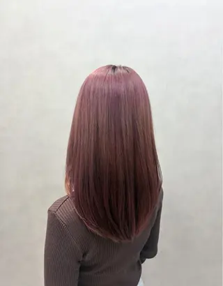 セミロング 似合わせカット｡:* nanaka🌦️のヘアスタイル