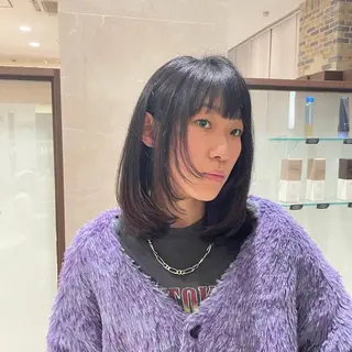 ロング 田中 真白のヘアスタイル