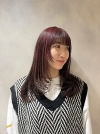 ロング カラー 横浜/✨️透明感 カラー✨️/美優のヘアスタイル