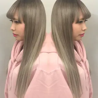 ロング カラー BREK 袋井店のヘアスタイル