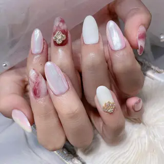 ネイル 長さだし専門店 M2 rikaのネイルデザイン