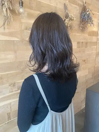 ミディアム カラー 🌼 アユカのヘアスタイル