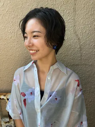 ショート 濱田 憲佑のヘアスタイル