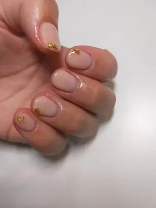 ネイル はばすみれ🎀ﾈｲﾙ 光ﾌｪｲｼｬﾙ ﾍｱのネイルデザイン