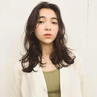 ロング パーマ ショート/ボブ ⌒shioriのヘアスタイル