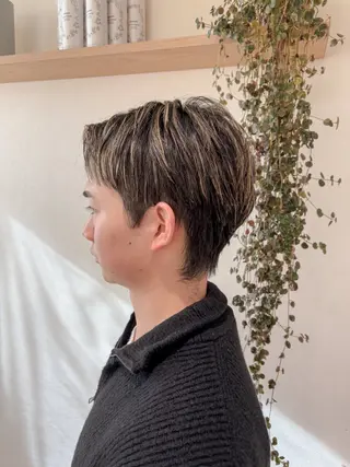 カラー メンズ cut/nail ▫️イチカ🌻のネイルデザイン