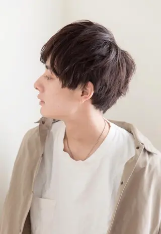 ショート メンズ 💁♂️メンズカッ トパーマ💈大田涼華のヘアスタイル