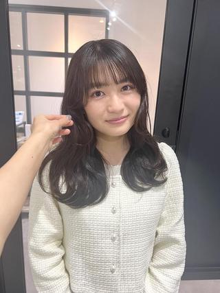 セミロング カラー 初めてでも安心🌟 newi町田✂のヘアスタイル