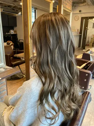 セミロング カラー 美髪・艶髪特化美容師 RYOJIのヘアスタイル