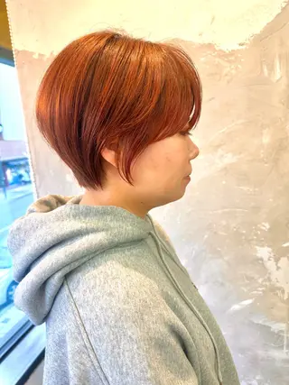 ショート カラー 宮崎 智也のヘアスタイル