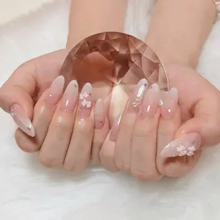 セミロング ゆうな ageha伊勢崎のネイルデザイン