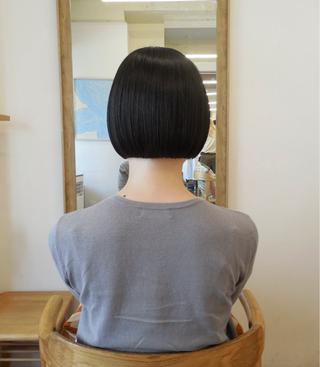 ショート karin🌛ボブ／ 透明感たっぷりカラーのヘアスタイル
