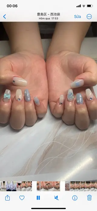 ネイル akina nailsのネイルデザイン