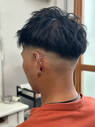 ショート メンズ Snalyメンズ特化 スエハラのヘアスタイル