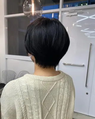 ショート サトウ リョウのヘアスタイル