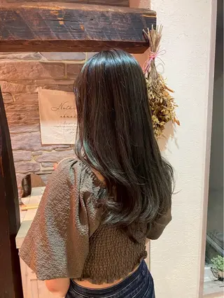 カラー 磯 青龍のヘアスタイル