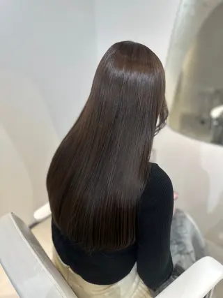 カラー 本町/新町/心斎橋 透明感カラーSANCのヘアスタイル