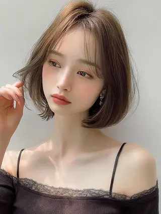ショート パーマ特化✨/肥後 有紗のヘアスタイル