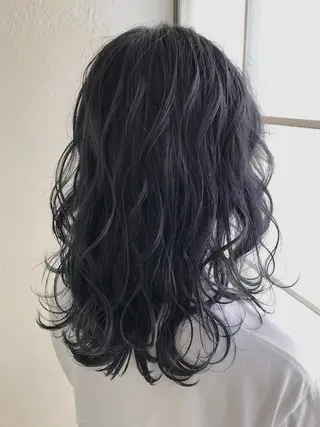 ミディアム カラー ヘアアレンジ GiseL天神カラー 髪質改善/ブリーチのヘアスタイル