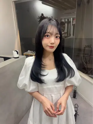 セミロング 安達 祥生のヘアスタイル