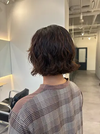 ショート パーマ ハードパーマ Rico💜のヘアスタイル