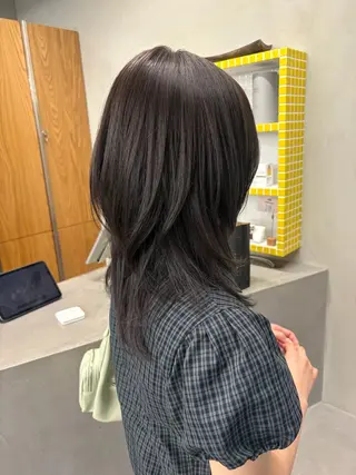 ミディアム カラー yuuna/ レイヤーカット🎀のヘアスタイル
